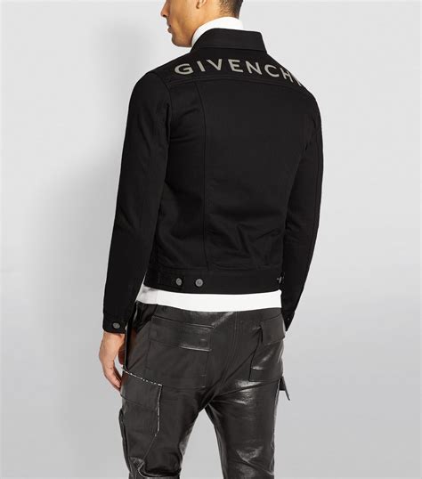 red and black givenchy jacket|givenchy denim jacket men.